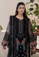 Raahi By ZA Clothes Embroidered Semi-Stitched Organza 3pcs