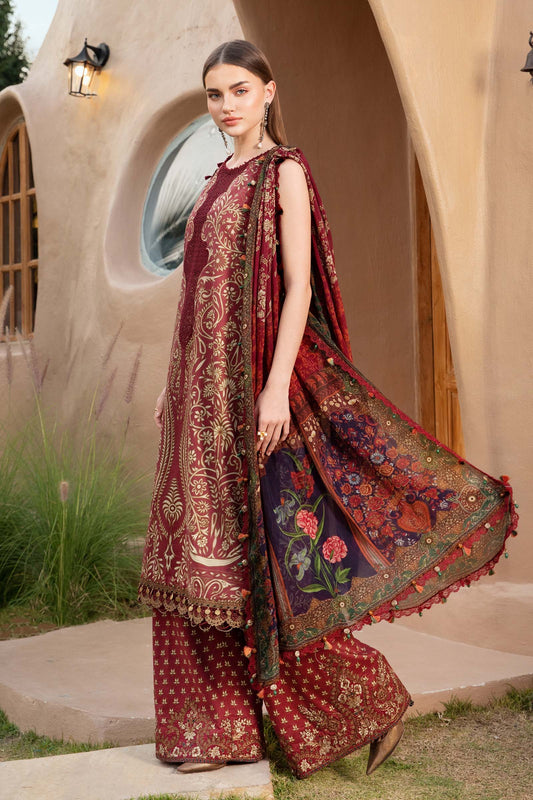 M. Prints By Maria B. Lawn Vol-25 Printed Unstitched 3pcs