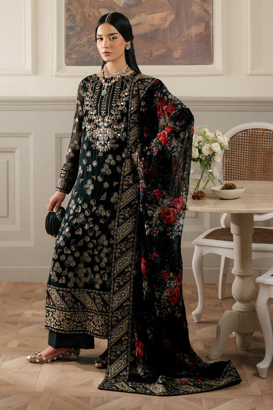 Elanora By Nureh Embroidered Luxury Chiffon Unstitched 3pcs