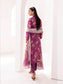 Printkari By Nur Embroidered Printed Lawn Unstitched 3pcs - Jotey