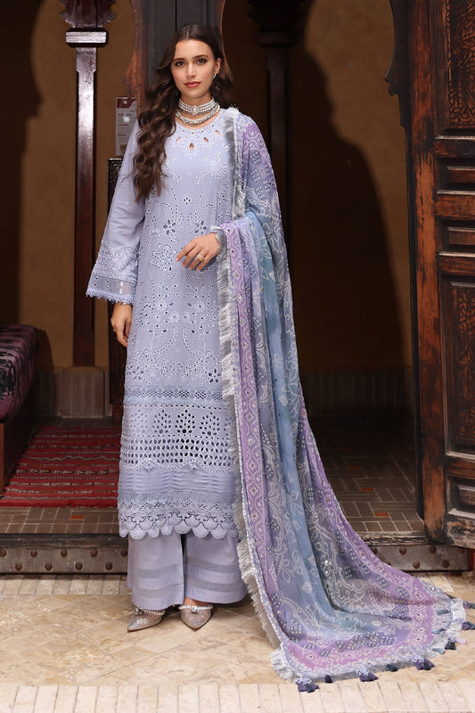 Baazar By Nureh Embroidered Chikankari Lawn Unstitched 3pcs