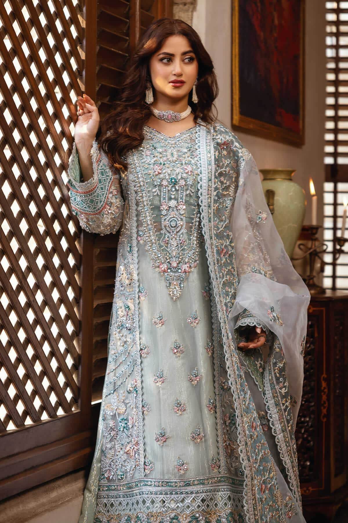 Sajal By Serene Unstitched Bridal Collection - Jotey