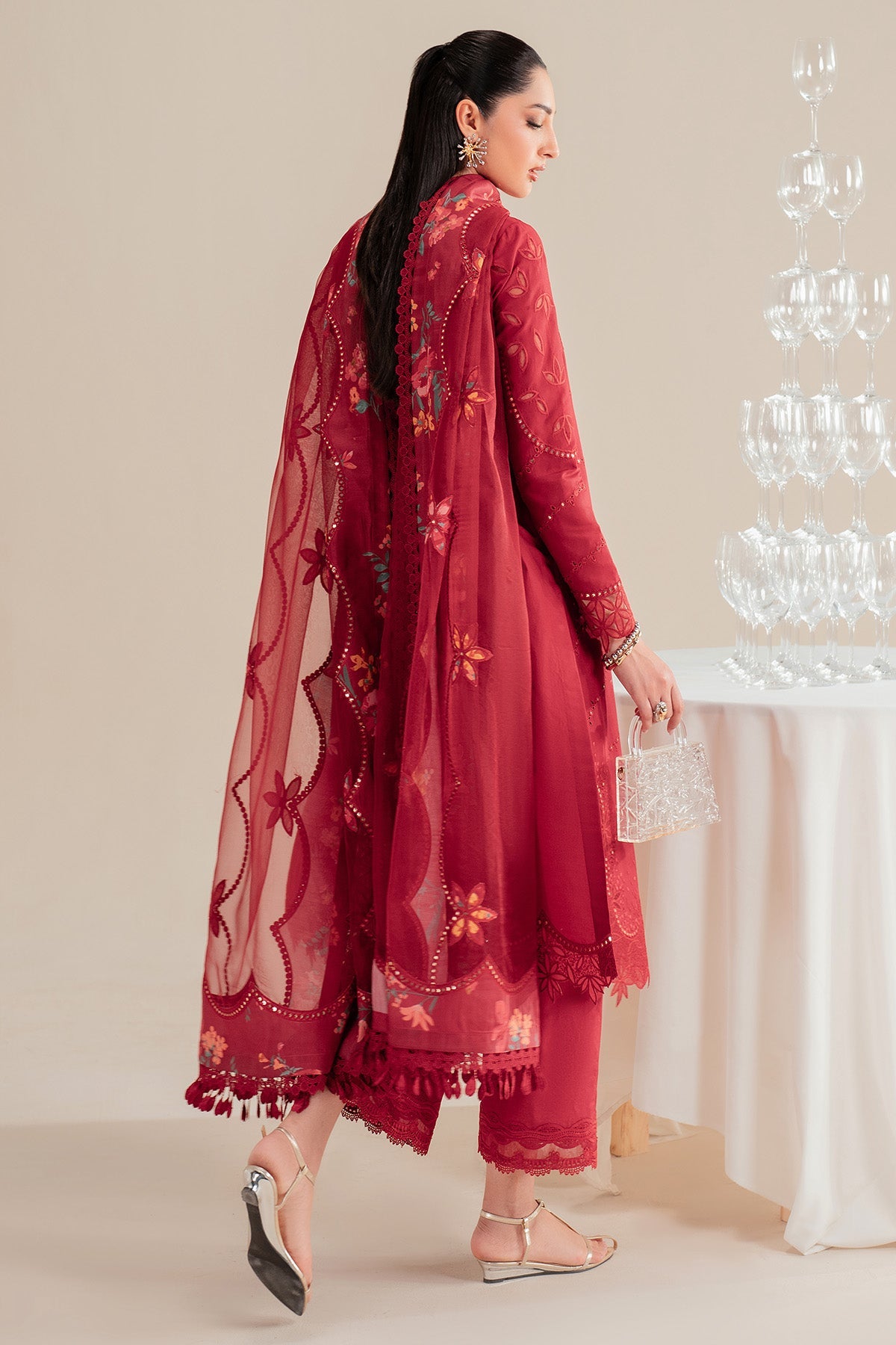 Iris By Jazmin Embroidered Luxury Lawn Unstitched 3pcs