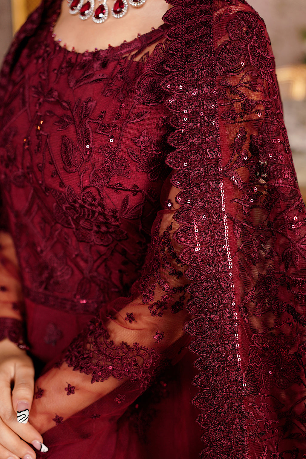 Aarzu Luxury Embroidered Vol-03 Unstitched 3Pcs