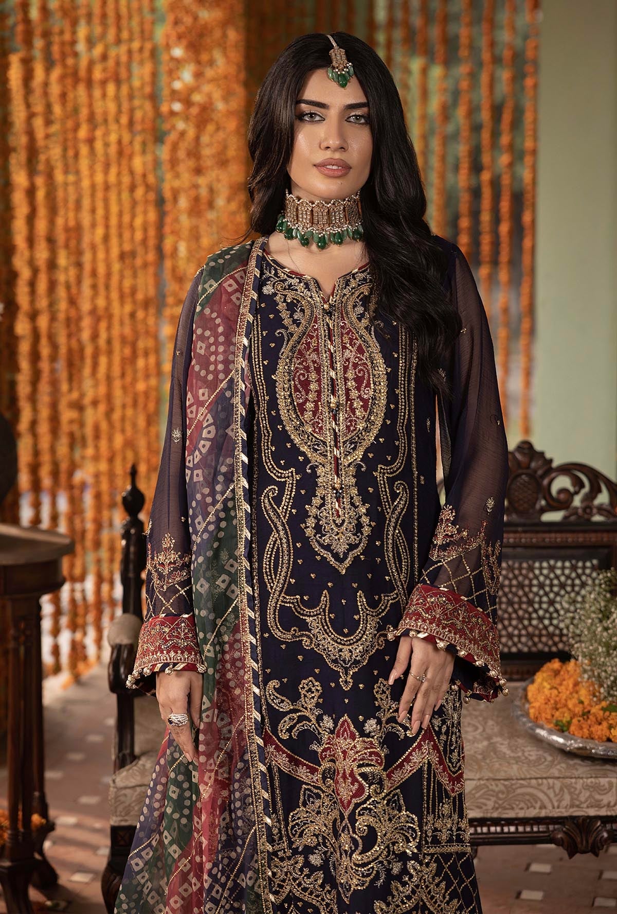 Rang-E-Mehfil Festive Unstitched Chiffon 3pcs