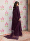 Husn Jahan By Mahnur Embroidered Luxury Lawn Unstitched 3pcs - Jotey