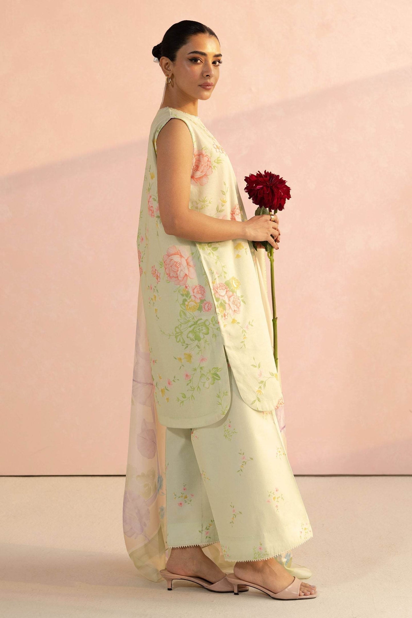 Coco By Zara Shahjahan Digital Printed Lawn Unstitched 3pcs - Jotey