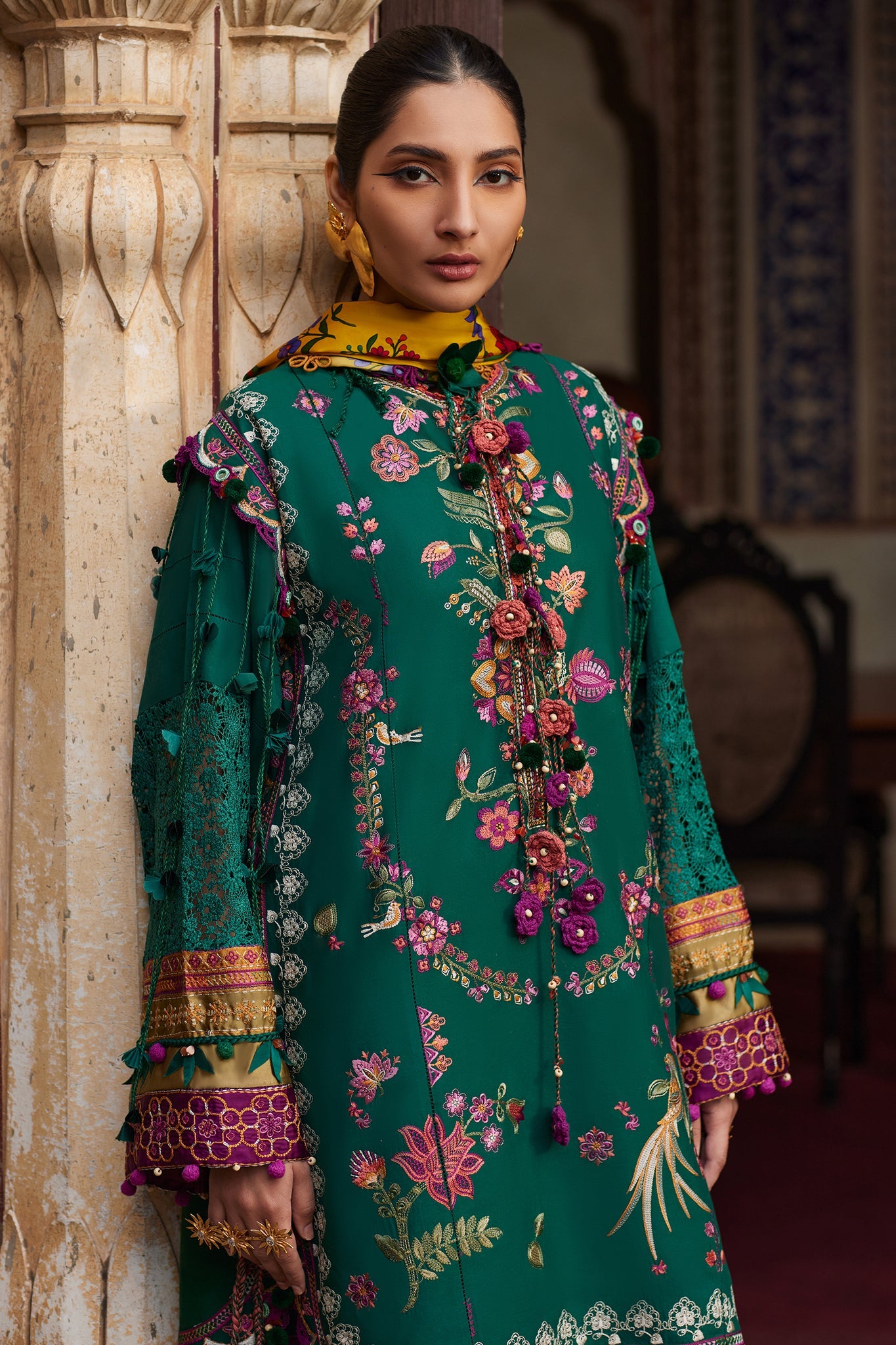 Elan Embroidered Lawn Unstitched 3pcs