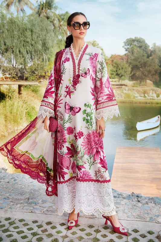 M. Prints By Maria B. Lawn Vol-25 Printed Unstitched 3pcs