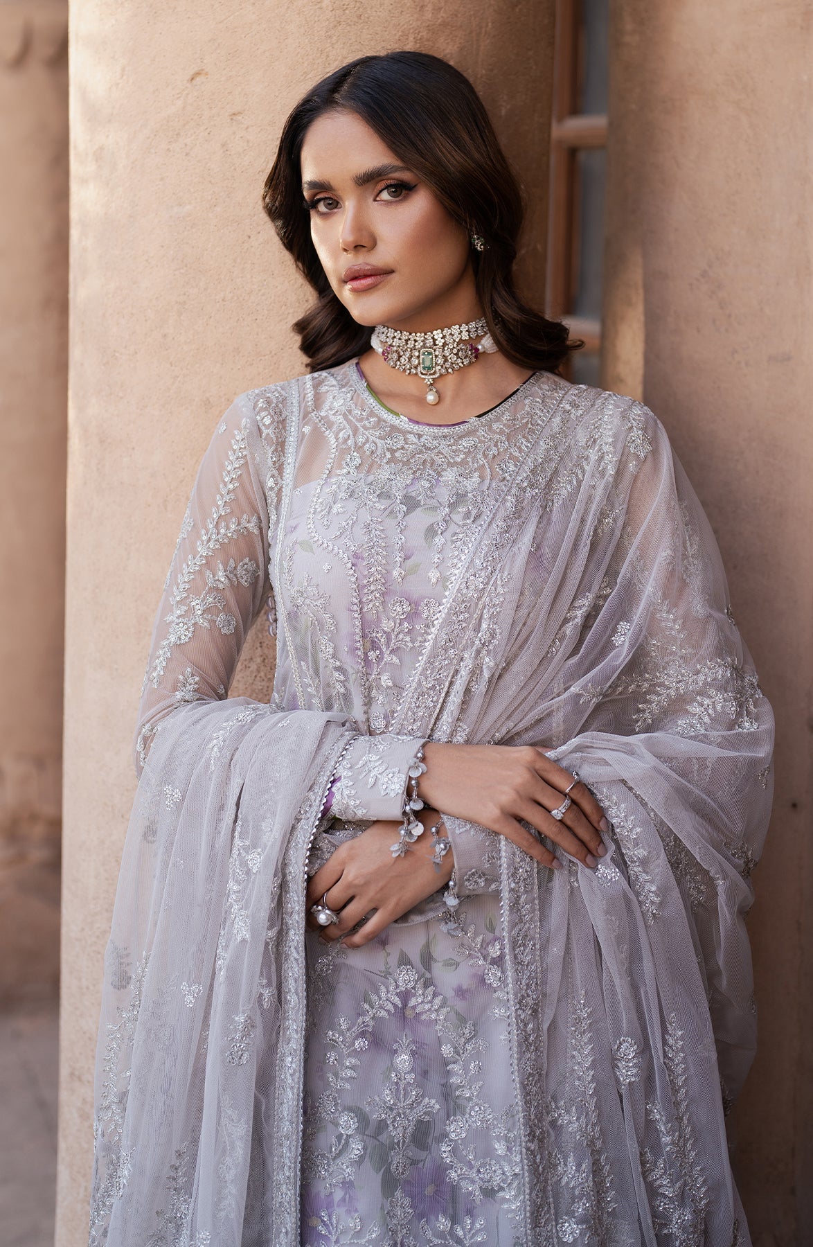 Shehnai By Zarif Embroidered Luxury Wedding Unstitched 3pcs