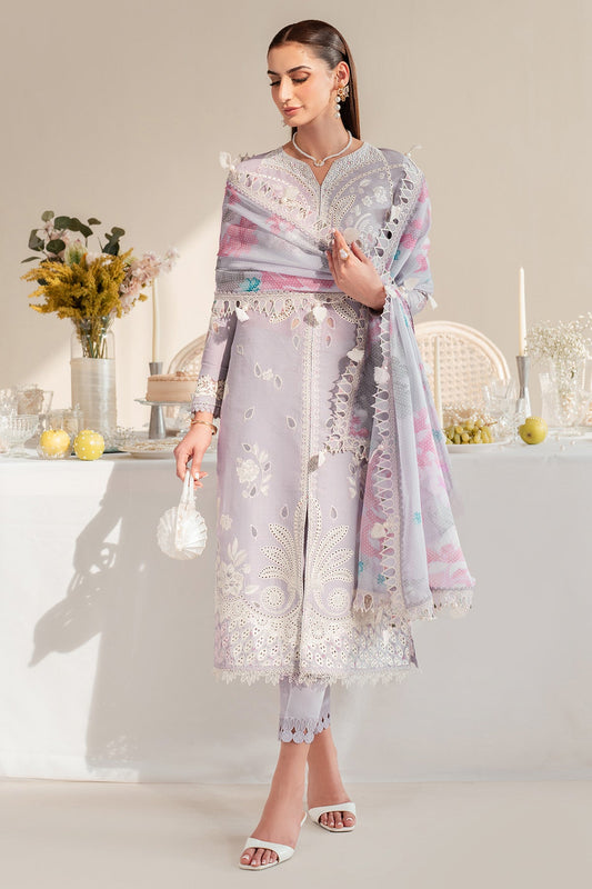 Iris By Jazmin Embroidered Luxury Lawn Unstitched 3pcs