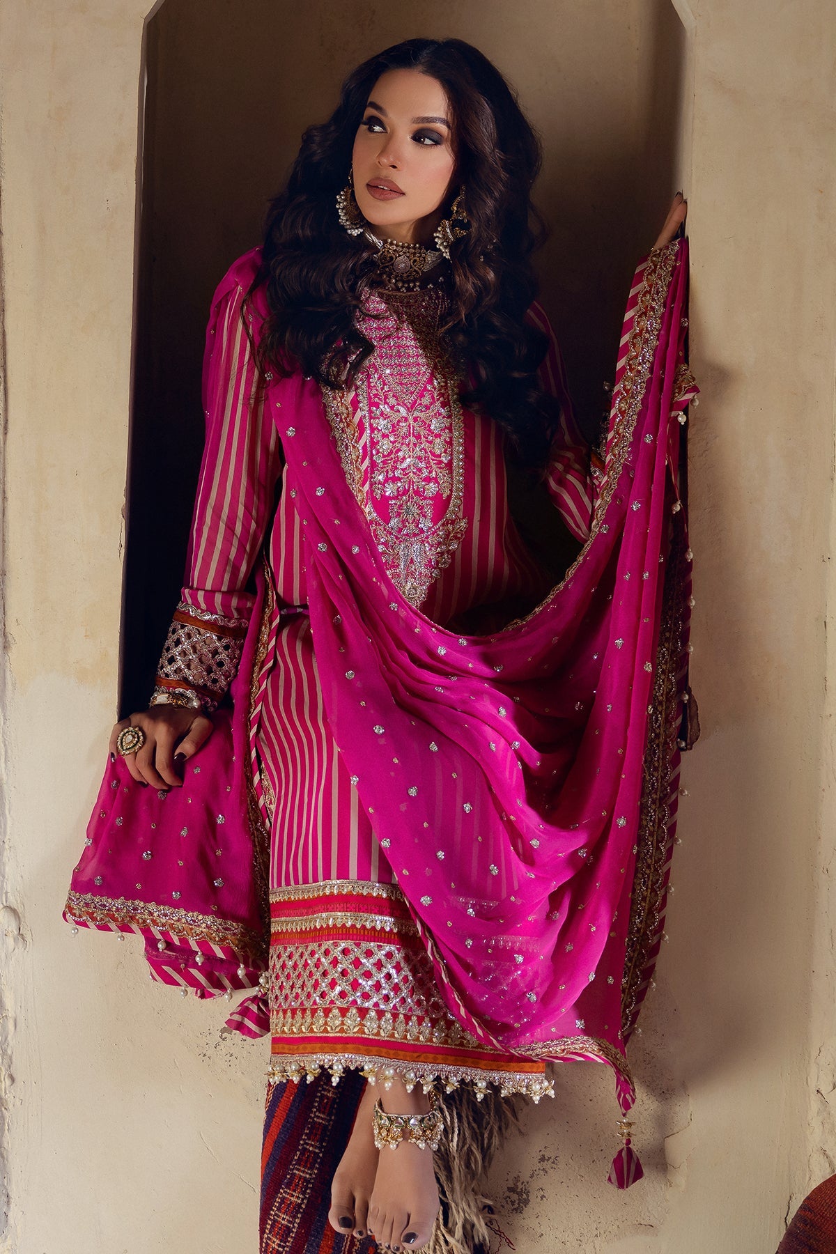 Vasal By Charizma Embroidered Luxury Chiffon Vol-03 Unstitched 3pcs