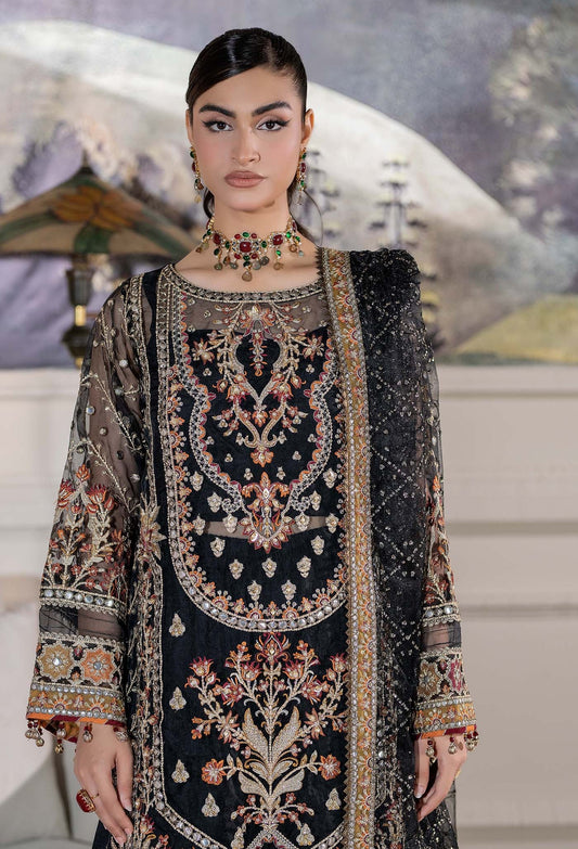 Adan's Libas Traditional Essence Unstitched Semi Formals 3pcs