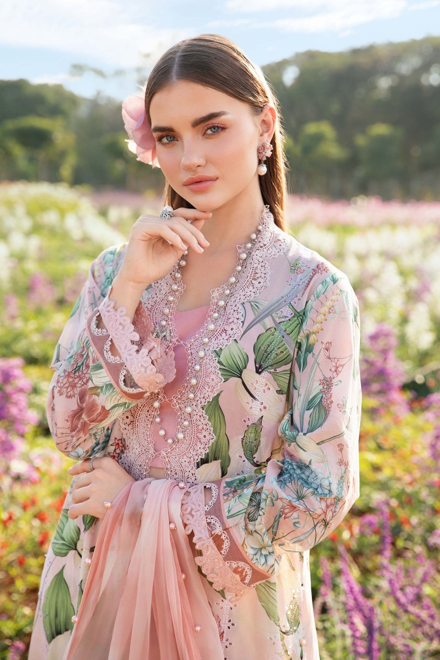 M. Prints By Maria B. Lawn Vol-25 Printed Unstitched 3pcs
