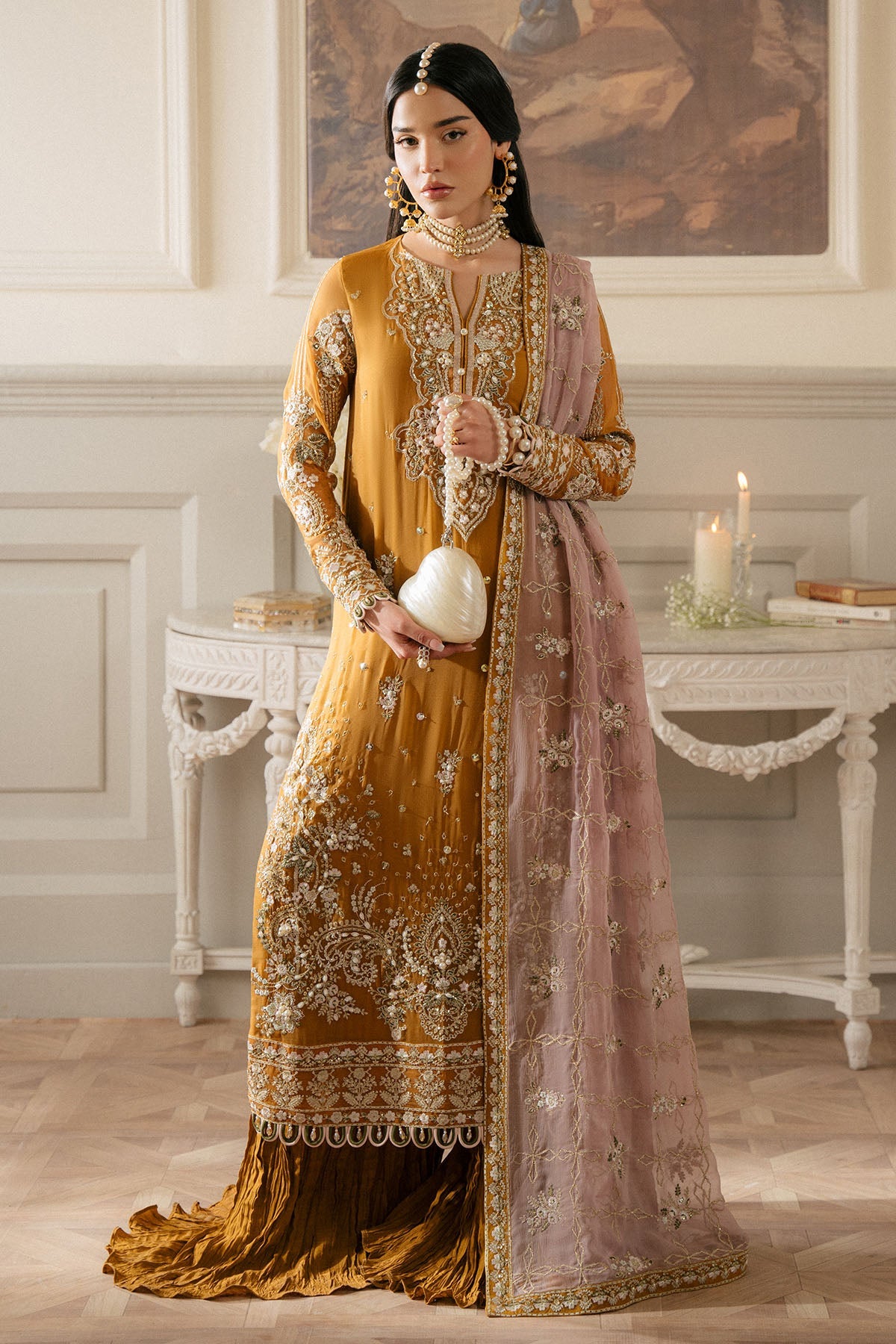 Elanora By Nureh Embroidered Luxury Chiffon Unstitched 3pcs