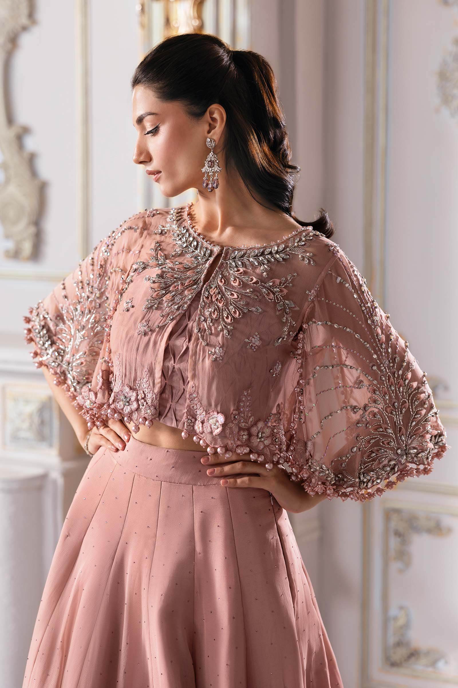 MARIA B. Embroidered Vol-30 Luxury Unstitched 3pcs - Jotey