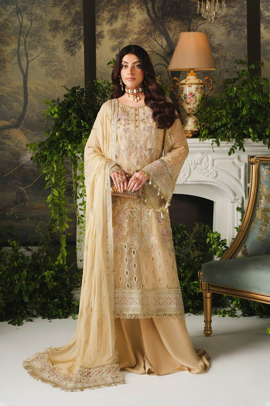 Ayla Luxury Formals Unstitched 3pcs - Jotey