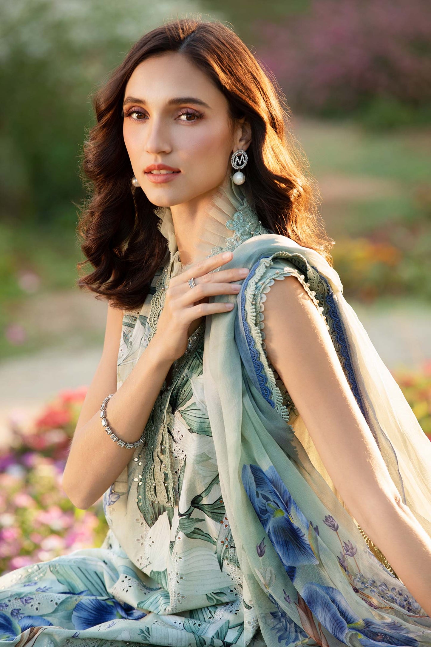 M. Prints By Maria B. Lawn Vol-25 Printed Unstitched 3pcs