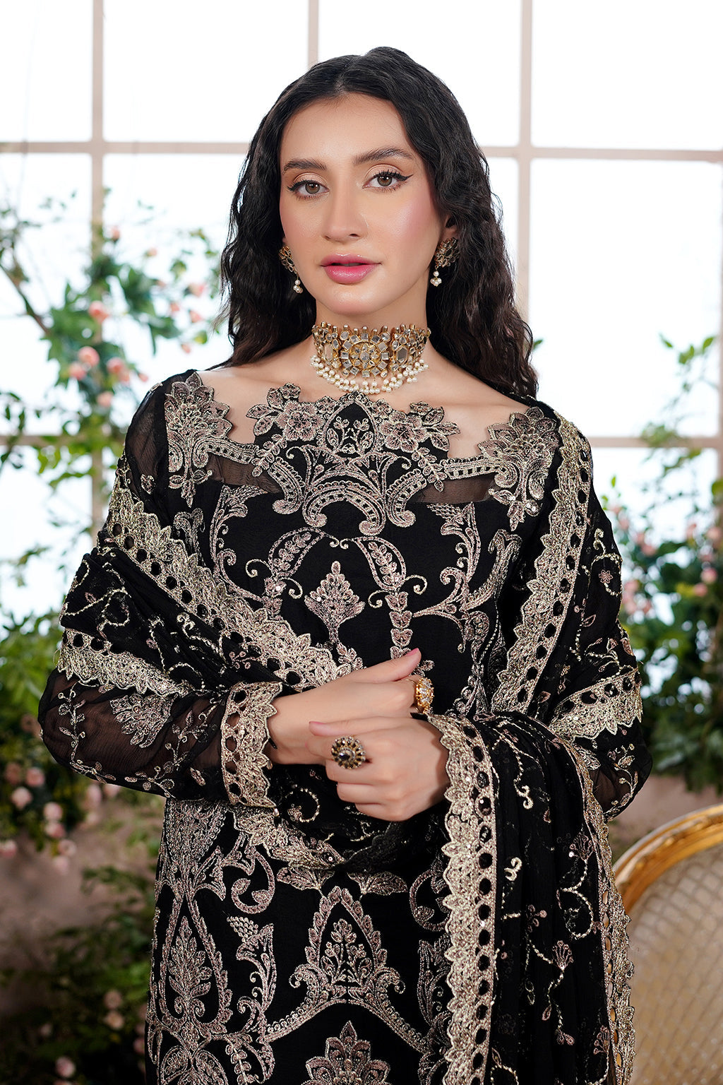 Aarzu Luxury Embroidered Vol-03 Unstitched 3Pcs