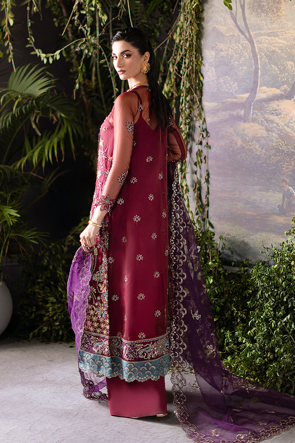 Fleurie By Saad Shaikh Vol-03 Festive Unstitched 3Pcs