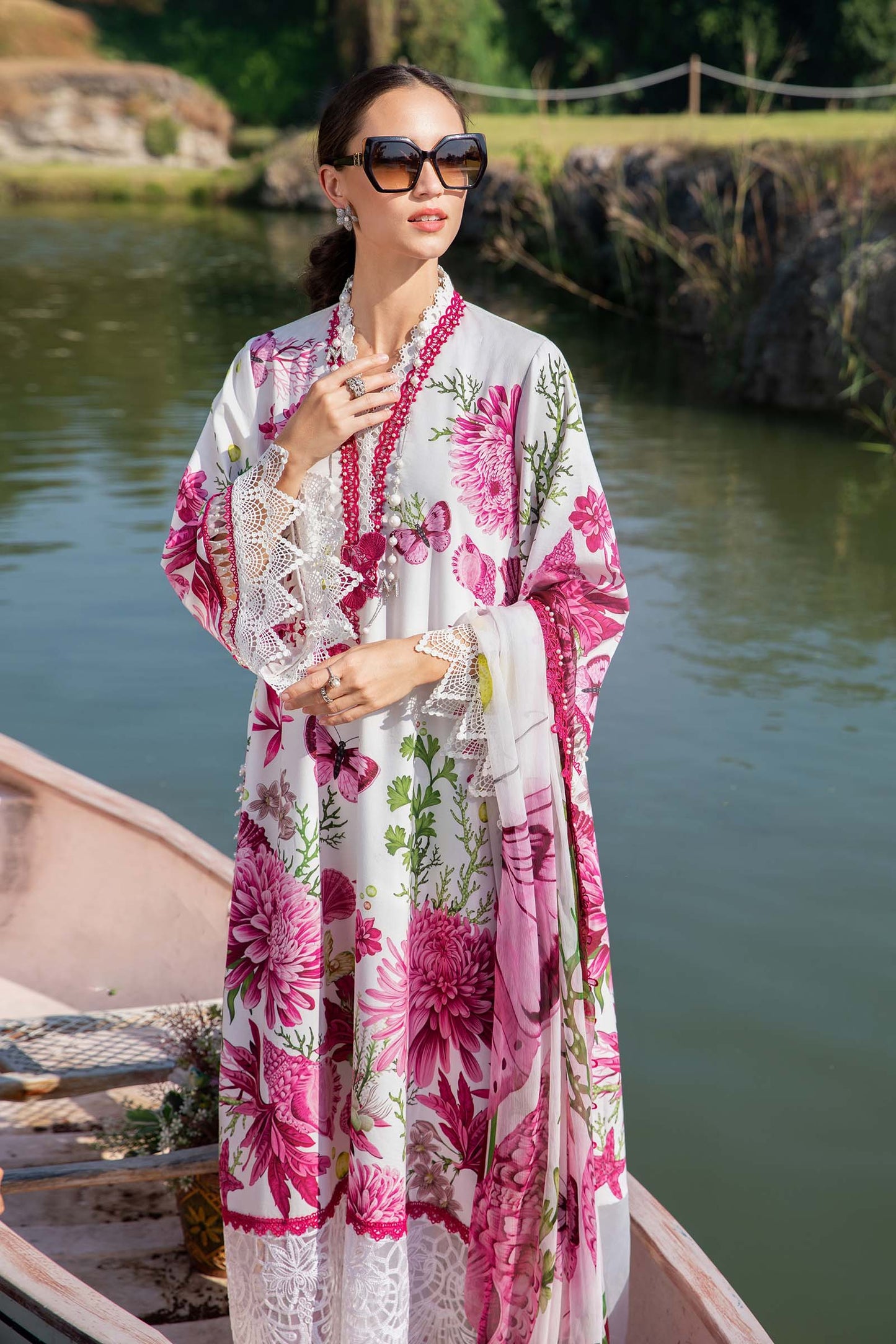 M. Prints By Maria B. Lawn Vol-25 Printed Unstitched 3pcs