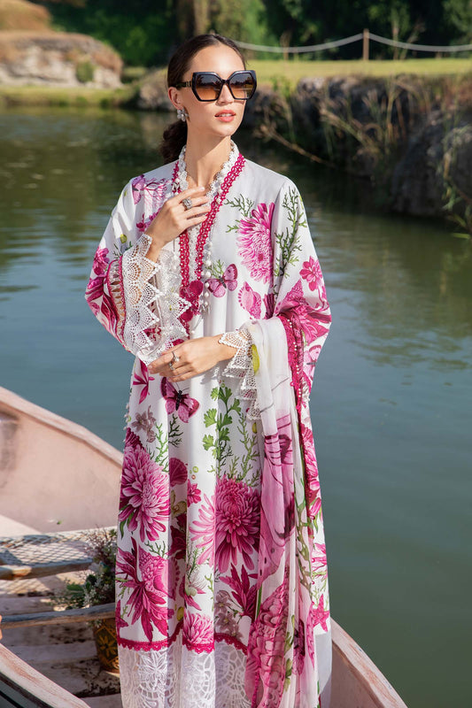 M. Prints By Maria B. Lawn Vol-25 Printed Unstitched 3pcs
