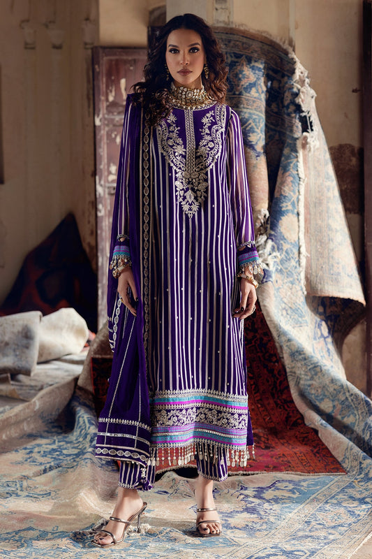 Vasal By Charizma Embroidered Luxury Chiffon Vol-03 Unstitched 3pcs