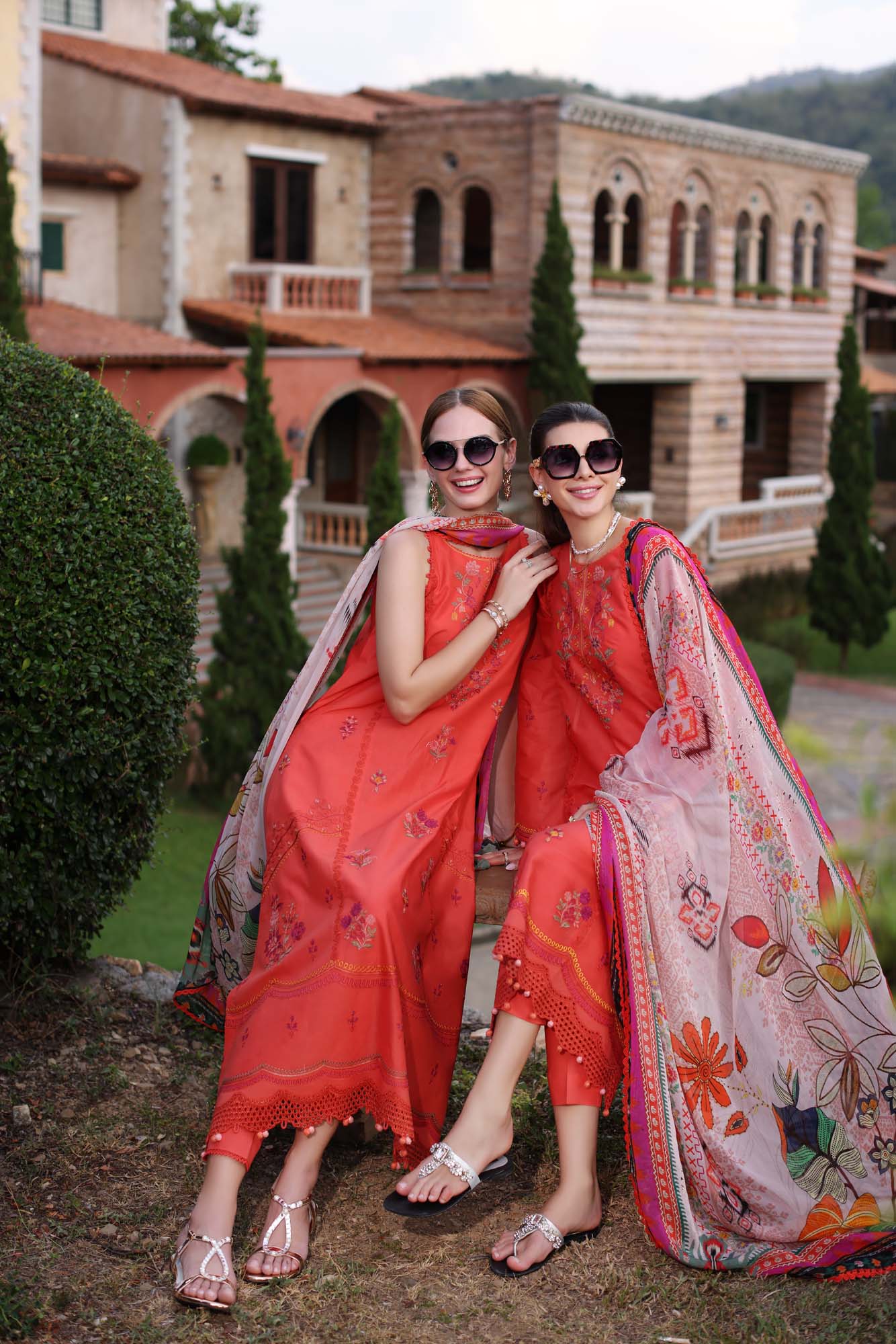 Noor By Saadia Asad Eid Luxe Printkari Embroidered Lawn Unstitched 3pcs