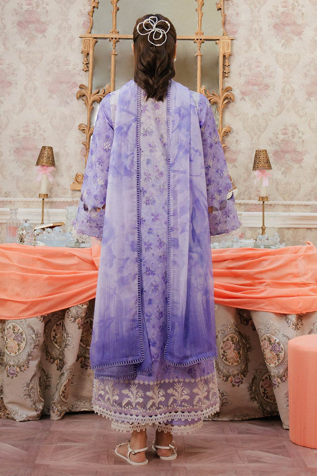 Armelia By Ayzel Printed Lawn Unstitched 3pcs - Jotey