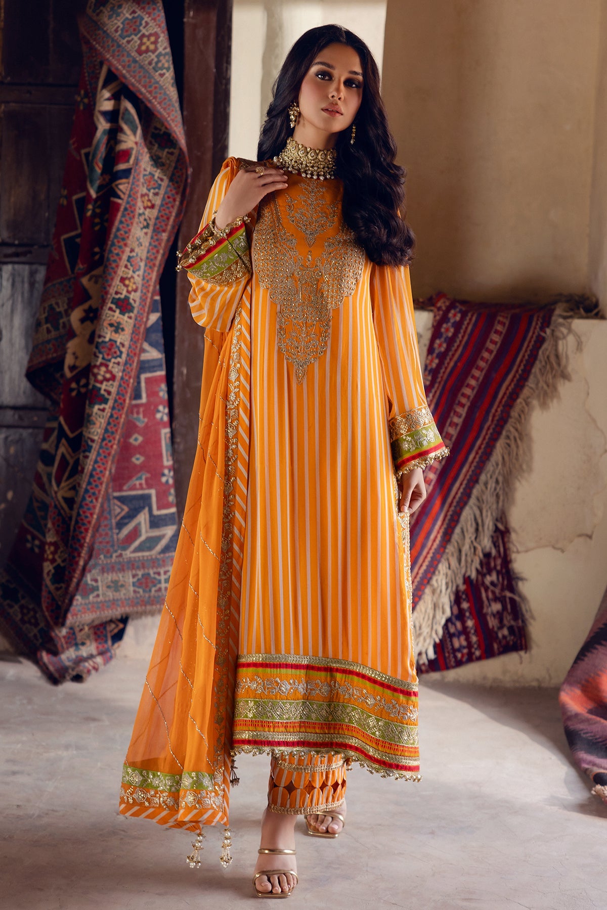 Vasal By Charizma Embroidered Luxury Chiffon Vol-03 Unstitched 3pcs
