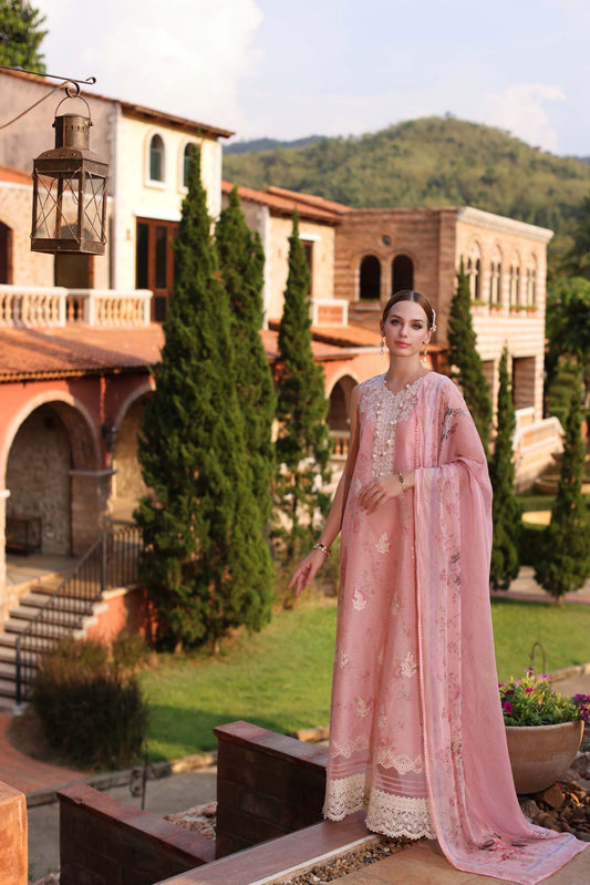 Noor By Saadia Asad Eid Luxe Printkari Embroidered Lawn Unstitched 3pcs