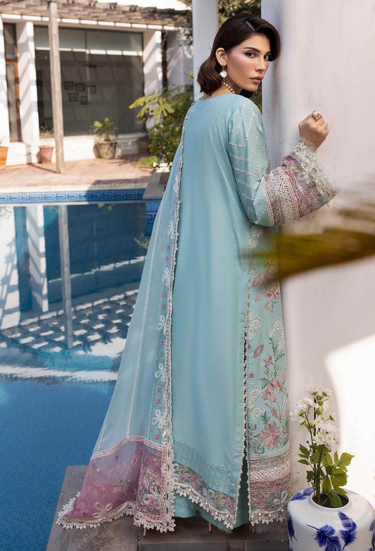 Adans Libas Summer's Dream Embroidered Lawn Unstitched 3 Piece - Jotey