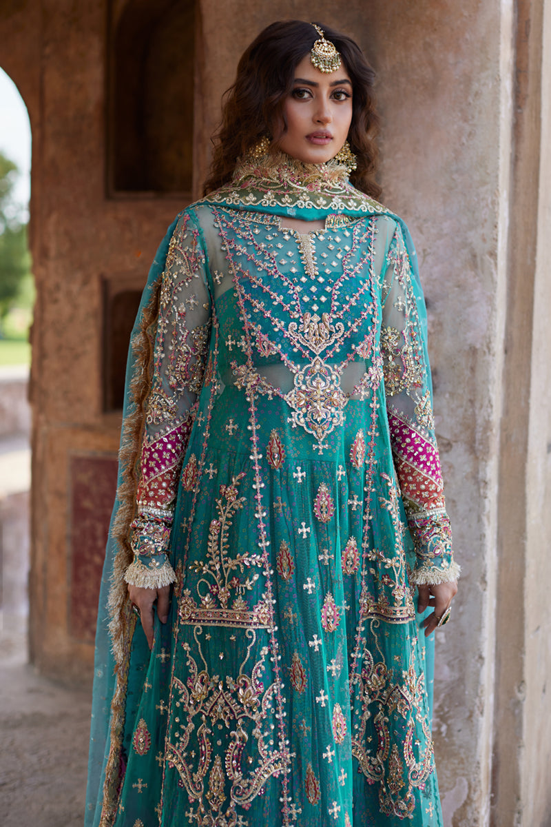 Qalamkar Sadmani Luxury Formals Unstitched 3pcs
