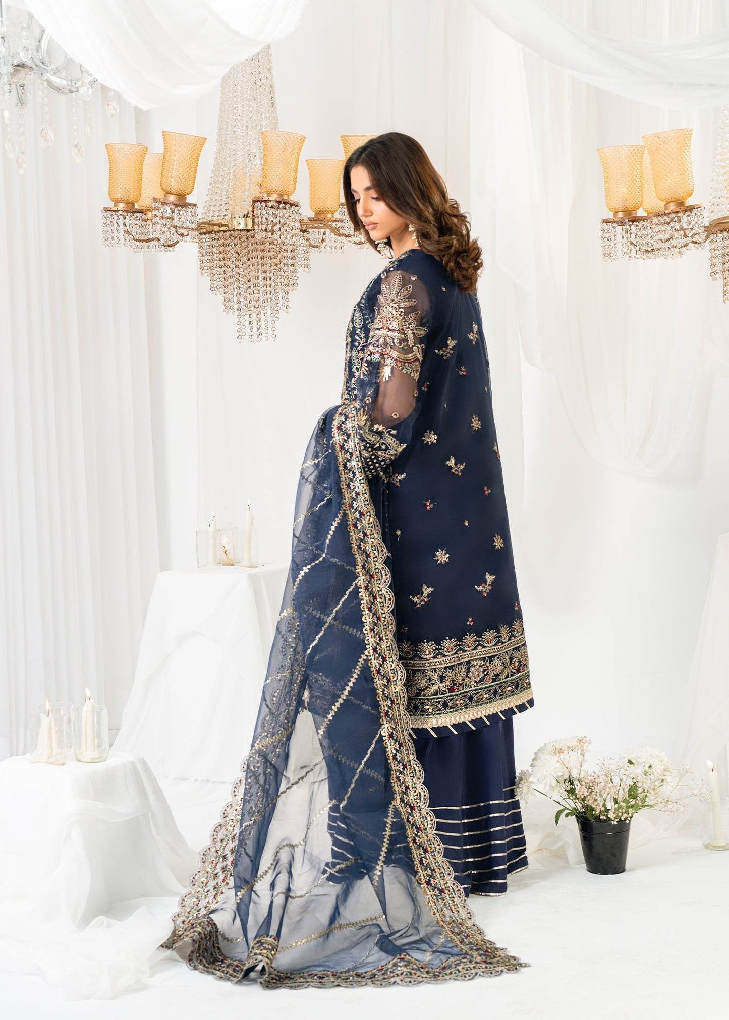 Mahrani By Noorma Kaamal Signature Luxury Pret Stitched 3pcs - Jotey