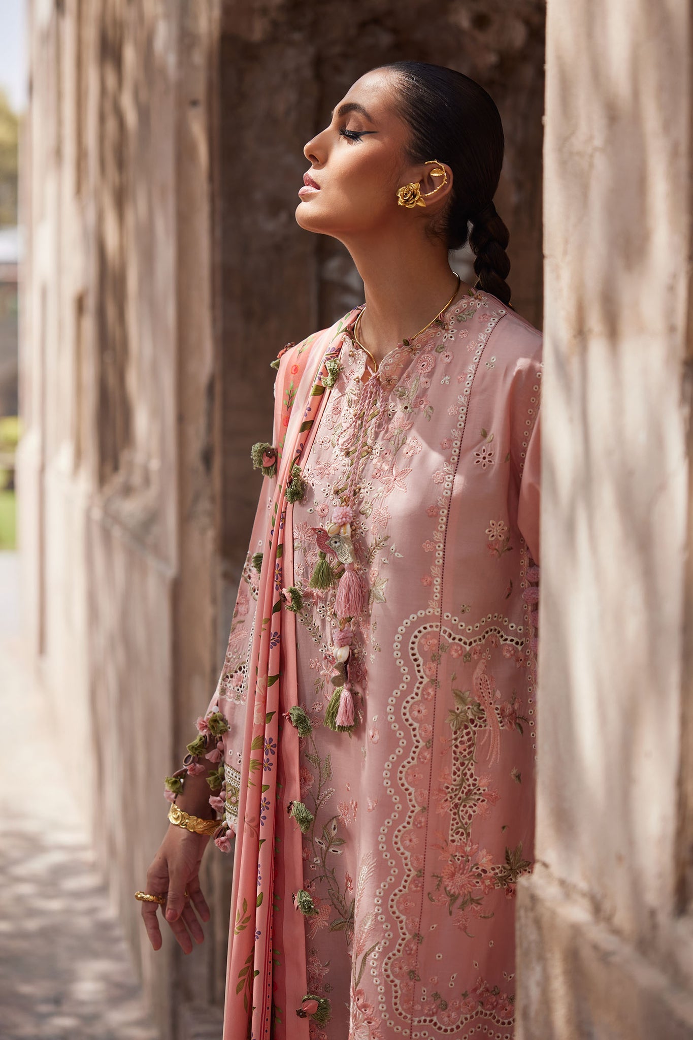 Elan Embroidered Lawn Unstitched 3pcs