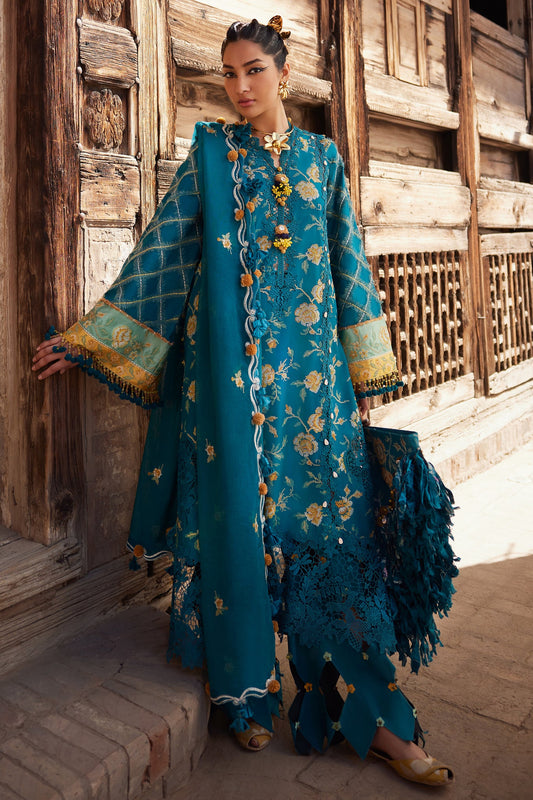 Elan Embroidered Lawn Unstitched 3pcs