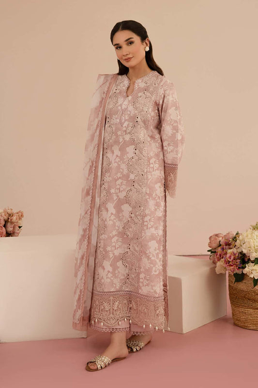 Floral Charm By Afrozeh Embroidered Lawn Unstitched 3pcs
