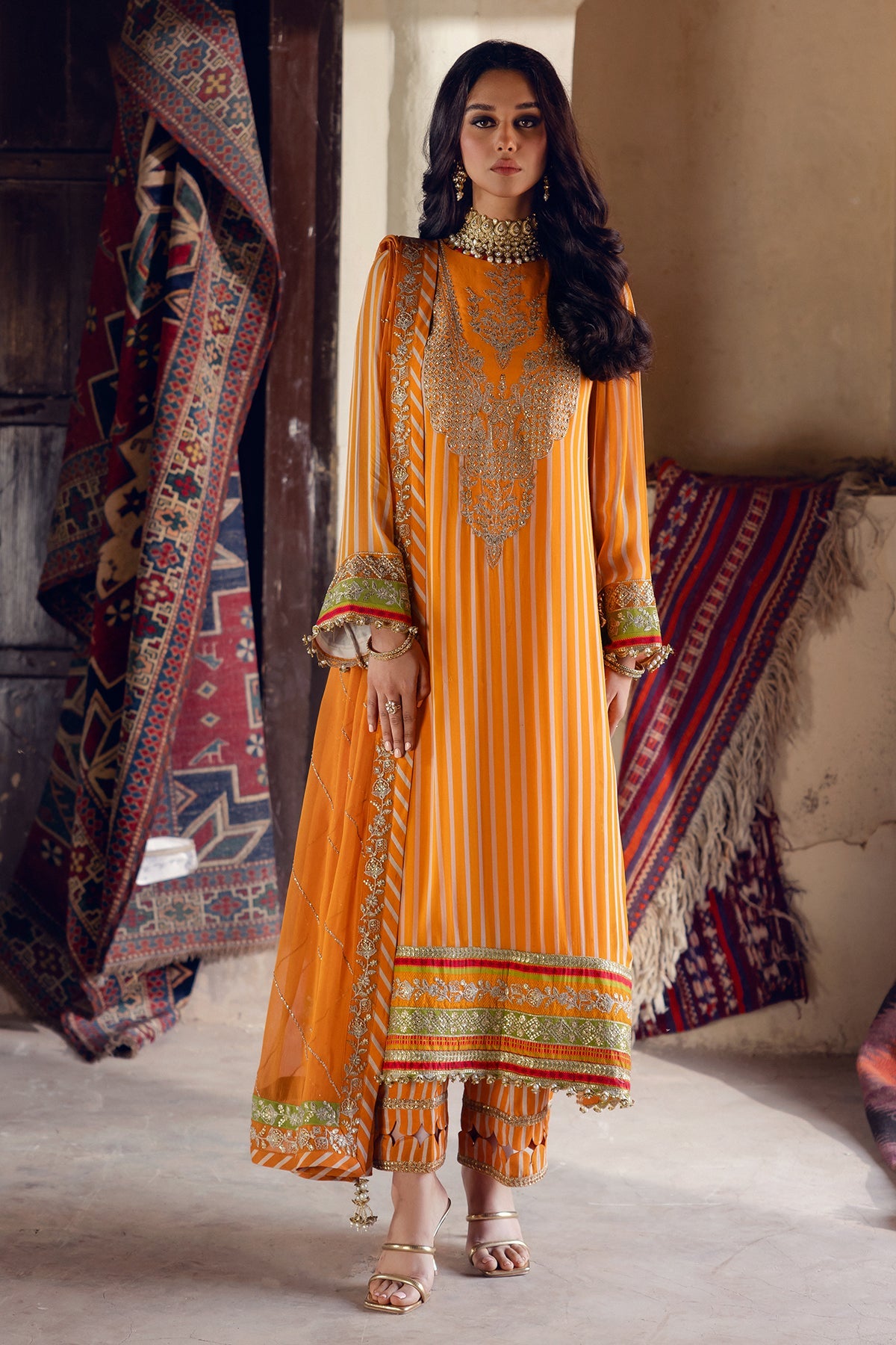 Vasal By Charizma Embroidered Luxury Chiffon Vol-03 Unstitched 3pcs