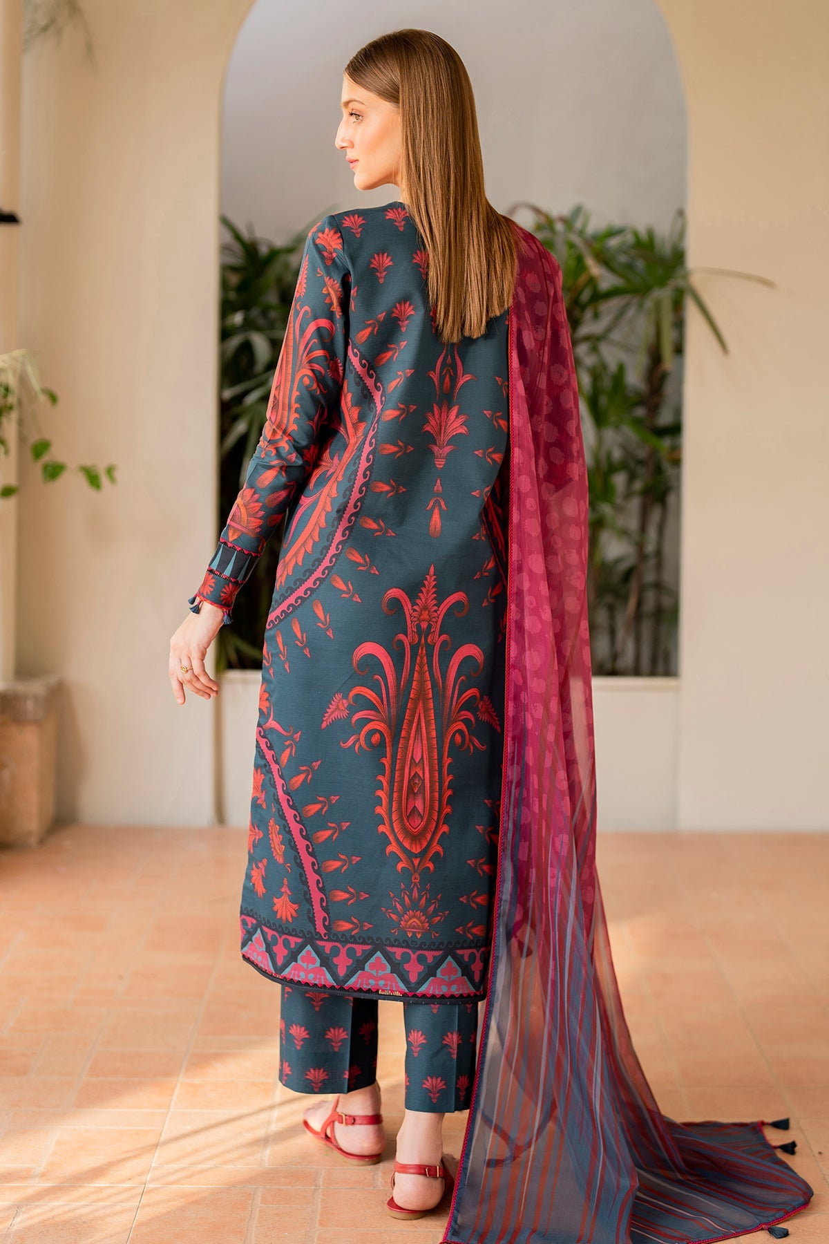 JAZMIN Embroidered Summer Lawn Unstitched 3pcs