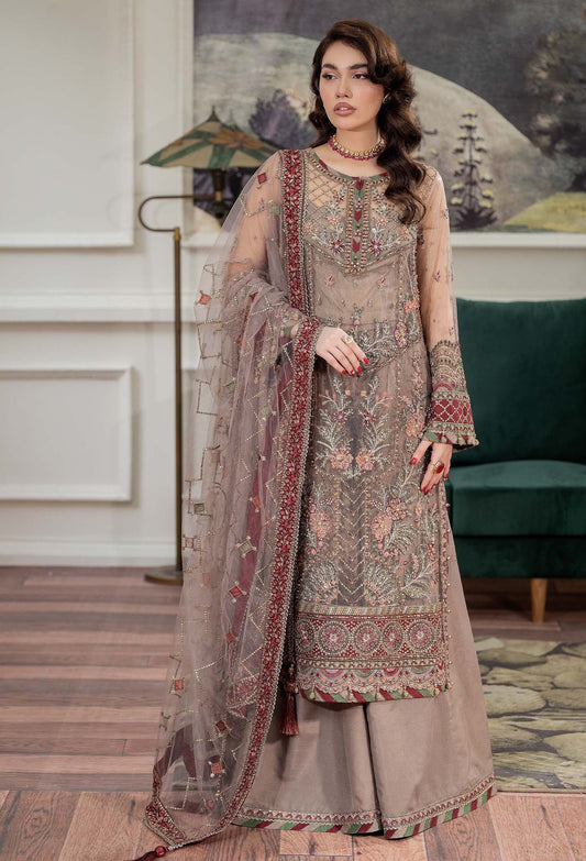 Adan's Libas Traditional Essence Unstitched Semi Formals 3pcs
