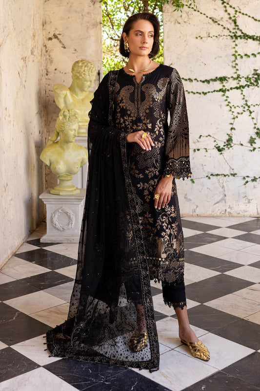 Nureh Exclusive Jacquard Unstitched Lawn 3pcs - Jotey