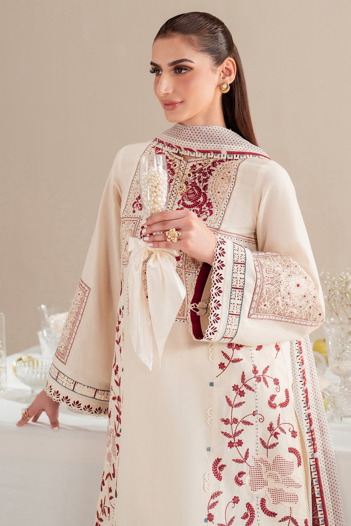 Iris By Jazmin Embroidered Luxury Lawn Unstitched 3pcs