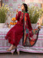Husn Jahan By Mahnur Embroidered Luxury Lawn Unstitched 3pcs - Jotey