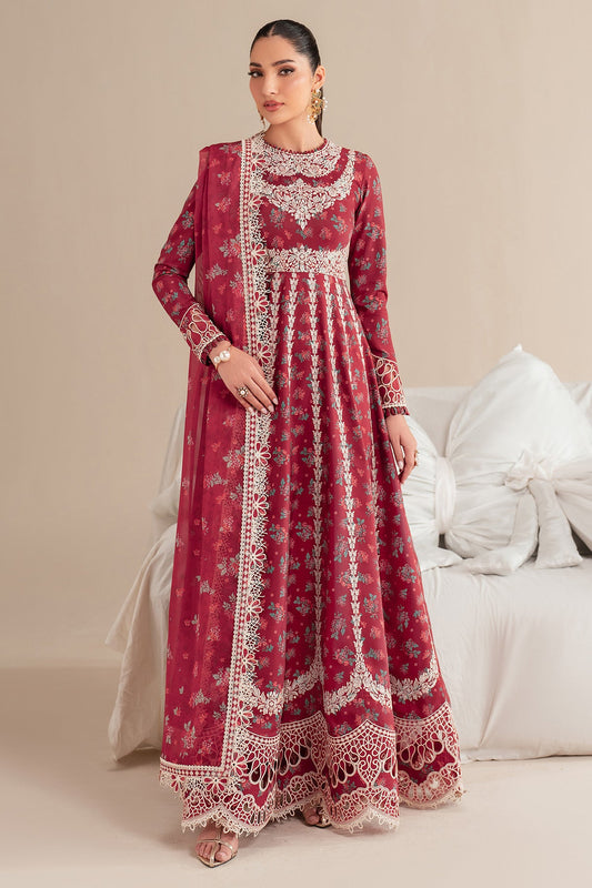 Iris By Jazmin Embroidered Luxury Lawn Unstitched 3pcs