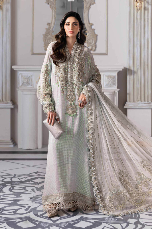 MARIA B. Embroidered Vol-30 Luxury Unstitched 3pcs - Jotey