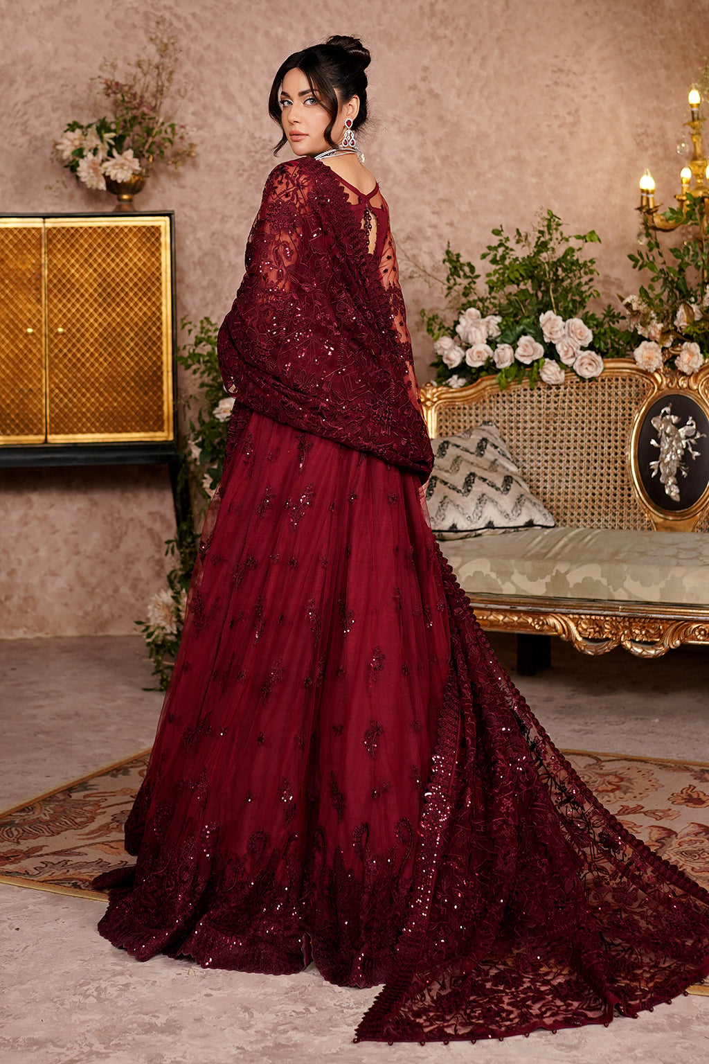 Aarzu Luxury Embroidered Vol-03 Unstitched 3Pcs