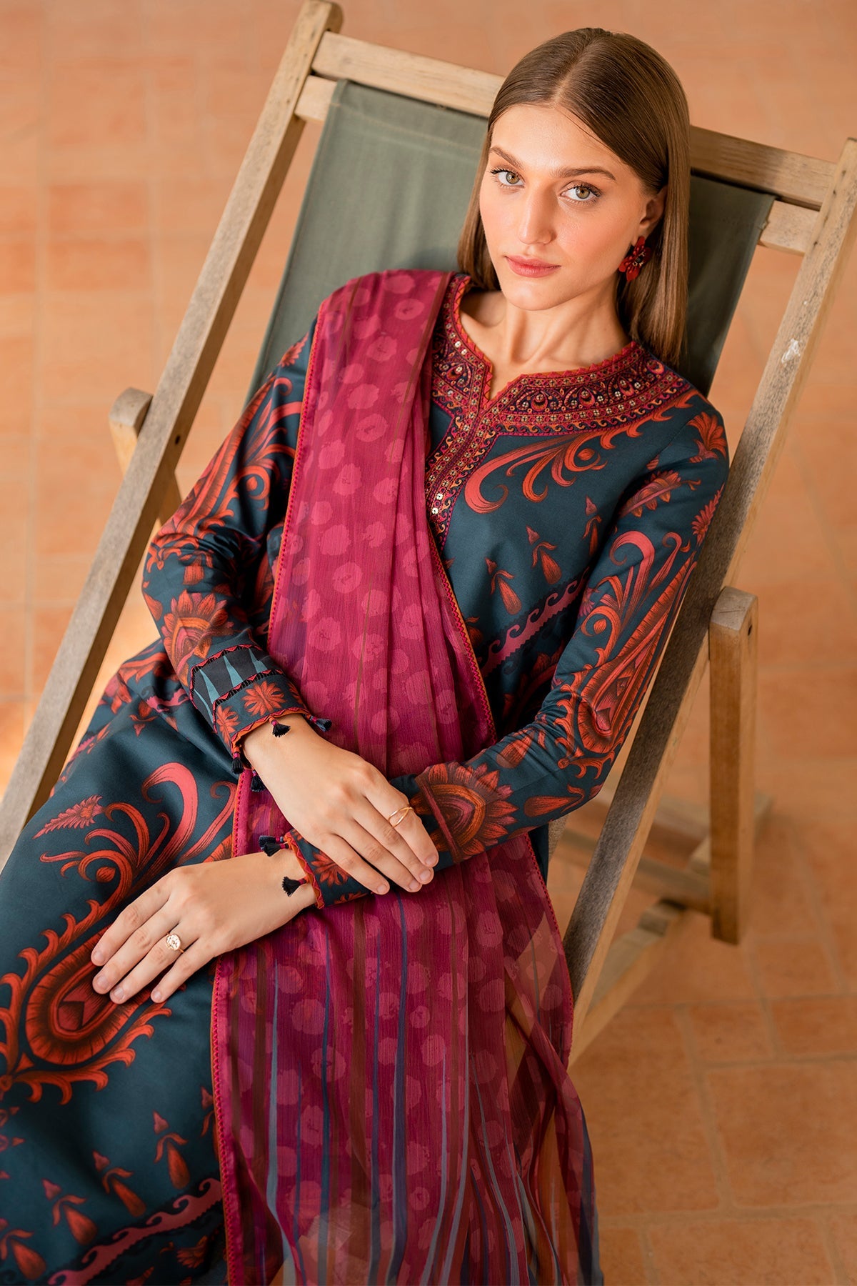 JAZMIN Embroidered Summer Lawn Unstitched 3pcs