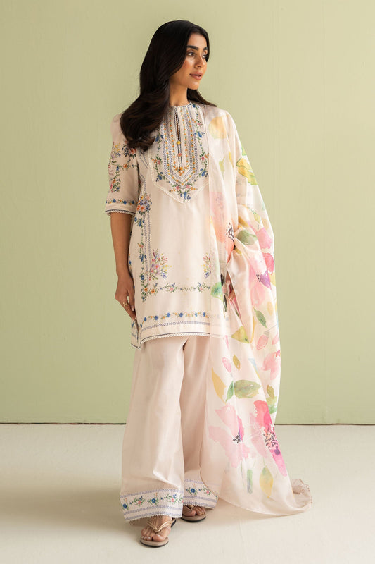 Coco By Zara Shahjahan Digital Printed Lawn Unstitched 3pcs