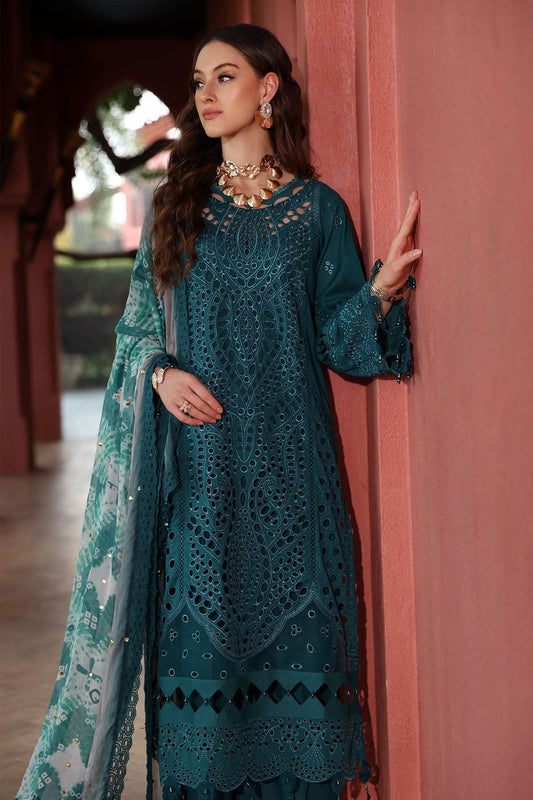 Baazar By Nureh Embroidered Chikankari Lawn Unstitched 3pcs - Jotey