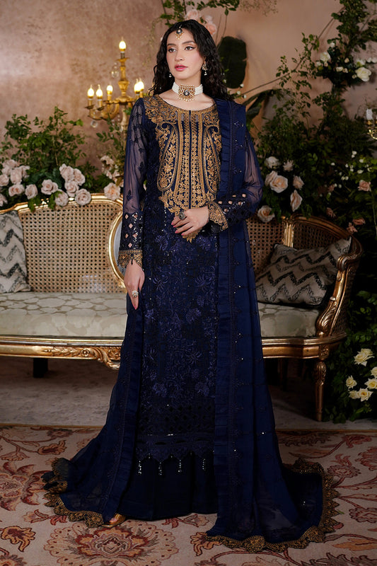 Aarzu Luxury Embroidered Vol-03 Unstitched 3Pcs